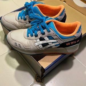 ASICS Gel-Lyte lll “Grey Orange” Size 7.5 Mens Original box.
